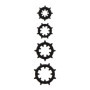Succhia capezzoli con 8 Rings stimolatore seno in silicone sextoys