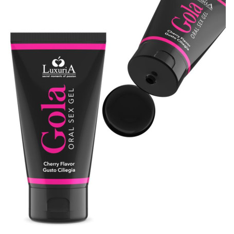 Lubrificante intimo commestibile a base d'acqua gusto ciliegia salva preservativo
