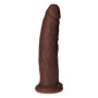 Fallo realistico morbido con ventosa 19,5 cm pene finto stimolatore anale vaginale sextoys