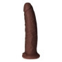 Fallo realistico morbido con ventosa 19,5 cm pene finto stimolatore anale vaginale sextoys