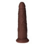Fallo realistico morbido con ventosa 19,5 cm pene finto stimolatore anale vaginale sextoys