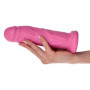 Fallo realistico con ventosa dildo morbido stimolatore vaginale anale sextoys
