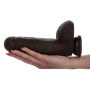 Fallo realistico pene finto morbido XXL con testicoli stimolatore anale vaginale sextoys