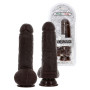 Fallo realistico pene finto morbido XXL con testicoli stimolatore anale vaginale sextoys