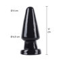 Buttplug anale large dildo liscio dilatatore anale extreme