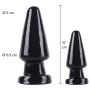 Buttplug anale large dildo liscio dilatatore anale extreme