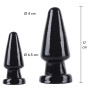 Buttplug anale large dildo liscio dilatatore anale extreme