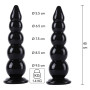 Buttplug Balls XXXL fallo gigante liscio dilatatore anale 40 cm black