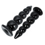 Buttplug Balls XXXL fallo gigante liscio dilatatore anale 40 cm black
