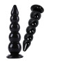 Buttplug Balls XXXL fallo gigante liscio dilatatore anale 40 cm black