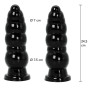 Buttplug Balls XL dilatatore anale gigante black 24,5 cm