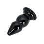 Buttplug Balls dilatatore anale dildo liscio nero Extreme large