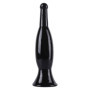 Buttplug anale fallo liscio nero dilatatore anale big 27 cm