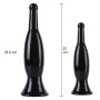 Buttplug anale fallo liscio nero dilatatore anale big 27 cm