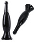 Buttplug anale fallo liscio nero dilatatore anale big 27 cm