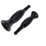 Buttplug anale fallo liscio nero dilatatore anale big 27 cm