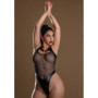Body erotico trasparente con catena completo intimo sexy donna