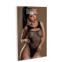 Body erotico trasparente con catena completo intimo sexy donna