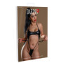 Body intimo erotico donna perizoma bodysuit aperto sexy wetlook