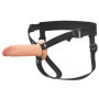 Fallo realistico indossabile pene strap-on 6" stimolatore vaginale anale in silicone