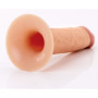 Fallo realistico pene indossabile strap-on 7" stimolatore vaginale anale in silicone morbido
