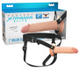 Fallo realistico pene indossabile strap-on 7" stimolatore vaginale anale in silicone morbido