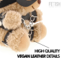 Portachiavi gadget divertente erotico Teddy Bear Mishka Collection