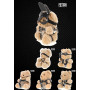 Portachiavi gadget divertente erotico Teddy Bear Mishka Collection