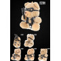 Portachiavi erotico divertente Ted Teddy Bear Collection gadget sexy