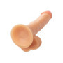 Dildo realistico con testicoli stimolatore anale vaginale pene finto morbido