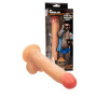 Dildo realistico con testicoli stimolatore anale vaginale pene finto morbido