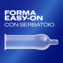 Preservativi lubrificati 56 mm Durex Settebello Jeans vestibilità regular 27 pz