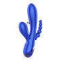 Vibratore Tripla Stimolazione Clitoride Anale Vaginale