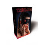 Mascera fetish in pelle regolabile costrittivo bdsm bondage mask