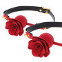 Morso Ball gag costrittivo bondage accessorio in pelle bdsm fetish