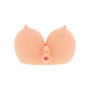 Masturbatore realistico penetrabile maschile Busty Bimbo massaggiatore pene