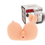 Masturbatore realistico penetrabile maschile Busty Bimbo massaggiatore pene