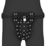 Cintura di castità uomo con luchetto costrittivo BDSM accessorio bondage
