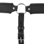 Cintura di castità uomo con luchetto costrittivo BDSM accessorio bondage