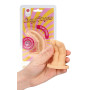 Fallo dildo squirtante dita realistiche in silicone morbido stimlatore vaginale
