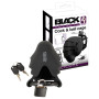 Cintura di castità bondage per pene costrittivo in silicone gabbia con luchetto fetish