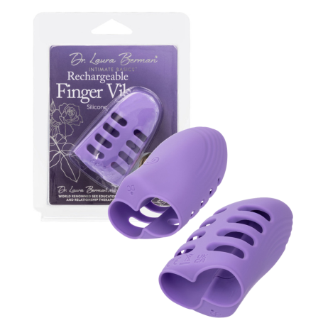 Vibratore vaginale indossabile in silicone Finger Vibe stimolatore punto-G