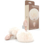 Plug anale in metallo con coda dilatatore anale bunny tail