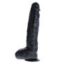 Dildo Realistico XXL Con Ventosa Black