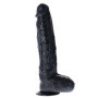 Dildo Realistico XXL Con Ventosa Black