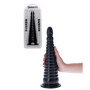Plug Anale Graduale Black Con Ventosa