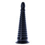 Plug Anale Graduale Black Con Ventosa