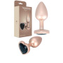 Plug Anale Dilatatore design Con Cuore Oro