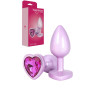 Plug Stimolatore Anale Con Cuore Rosa