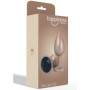 Tappo Anale Dilatatore Plug Con Gemma Oro